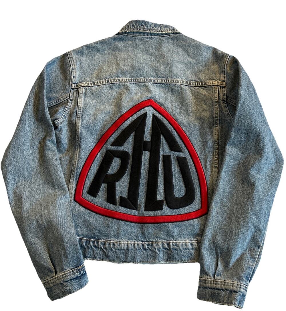 Rare 🔥 ZARA X RHUIGI Denim Jacket Size Small NWOT